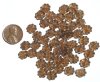 50 8mm Smoke Topaz Daisy